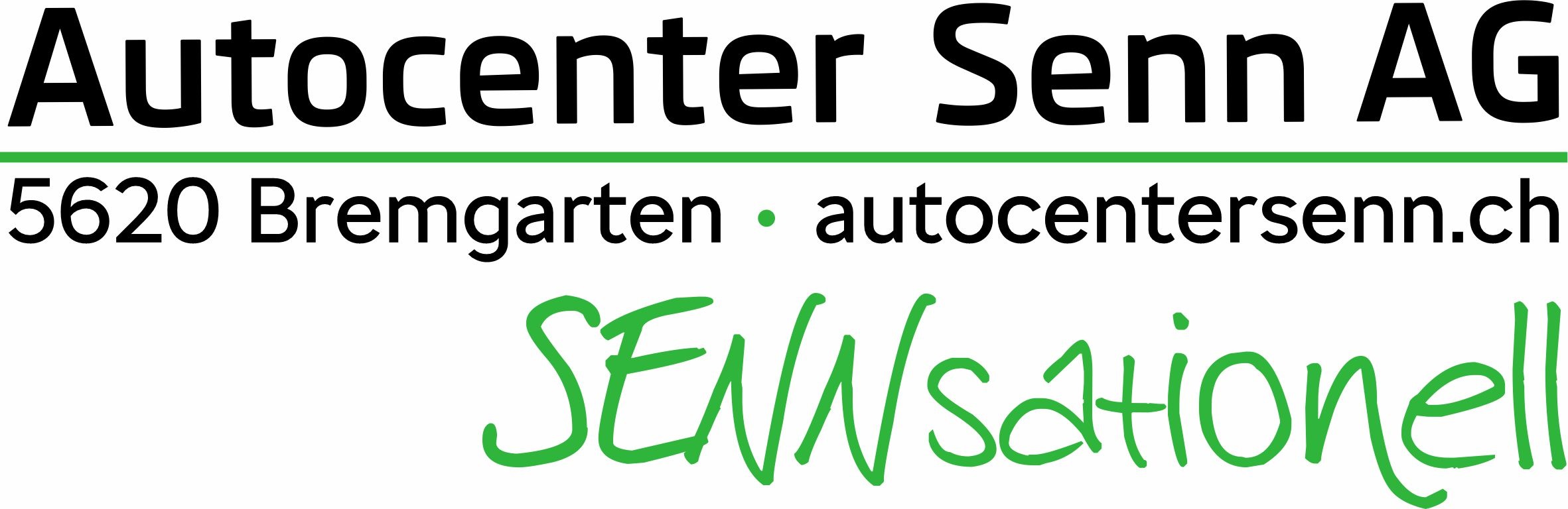 Logo Autocenter Senn AG. Link für zur Webseite www.autocentersenn.ch in neuem Tab.