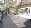 Foto der Ausstellungsplakate des Stadtmueseums am Reussweg